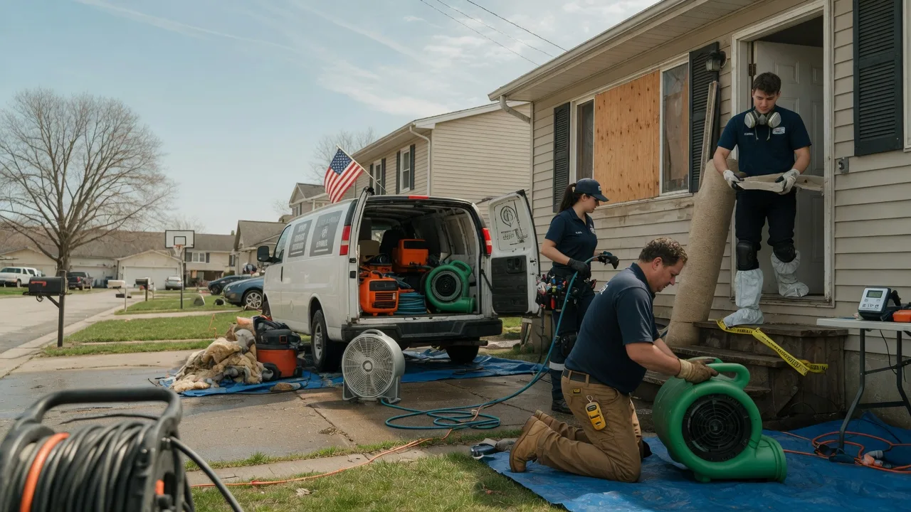 Water Damage Restoration in Plainville, CT near me
